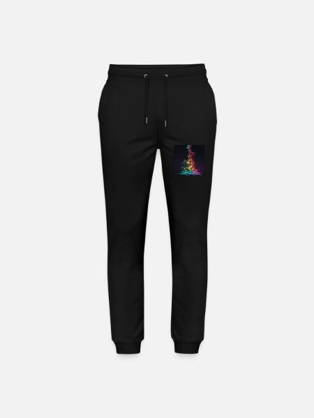 Guitar - Stanley/Stella Mover Unisex Organic Jogging Trousers - black