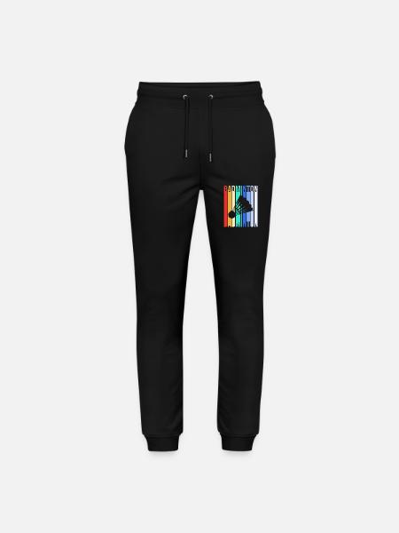 Badminton - Stanley/Stella Mover Unisex Organic Jogging Trousers - black