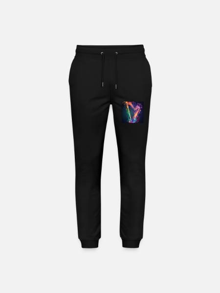 Harfe - Stanley/Stella Unisex Bio Jogginghose Mover  - Schwarz