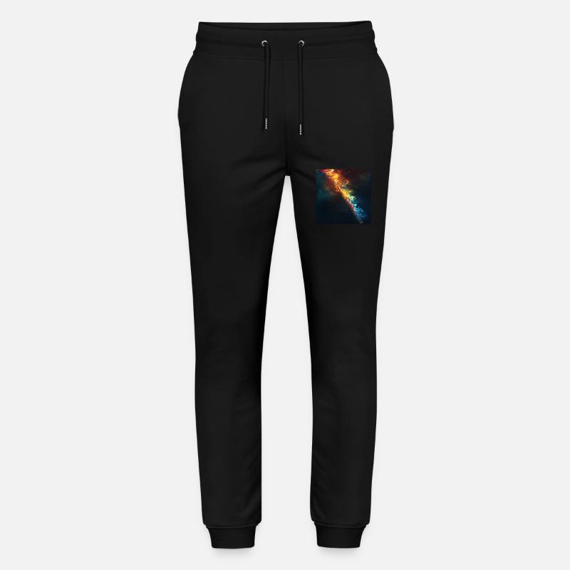 Querflöte - Stanley/Stella Unisex Bio Jogginghose Mover  - Schwarz