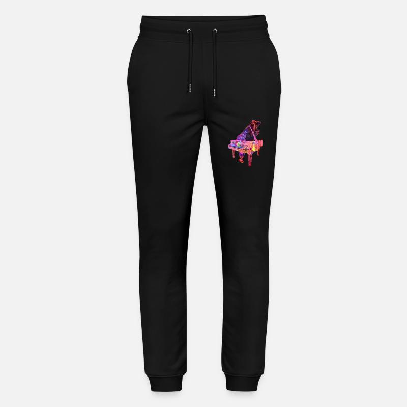 Klavier - Stanley/Stella Unisex Bio Jogginghose Mover  - Schwarz