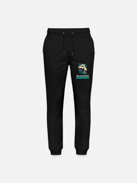 Gibbons Gibbon - Stanley/Stella Mover Unisex Organic Jogging Trousers - black