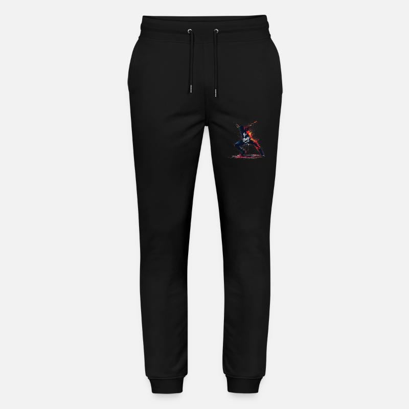 B-Boy Breakdance Hip Hop Tanz Tänzer Breakdance - Stanley/Stella Unisex Bio Jogginghose Mover - Schwarz