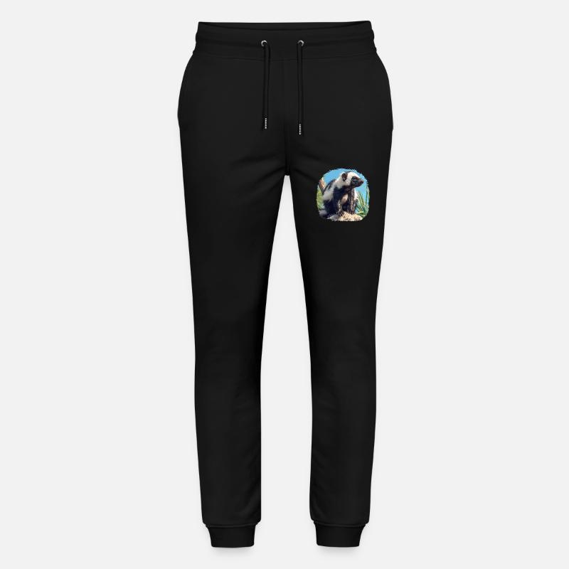 Stinktiere Stinktier - Stanley/Stella Unisex Bio Jogginghose Mover  - Schwarz