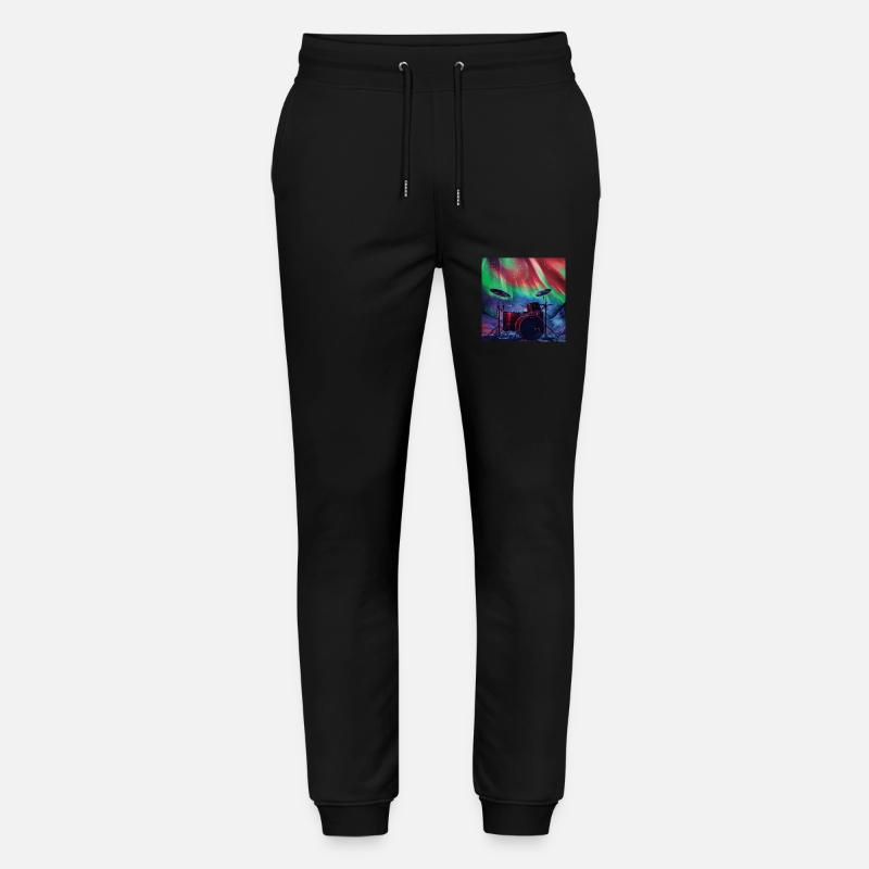 Schlagzeug - Stanley/Stella Unisex Bio Jogginghose Mover  - Schwarz