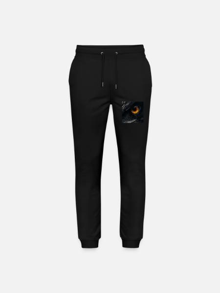Adlerauge - Stanley/Stella Unisex Bio Jogginghose Mover - Schwarz