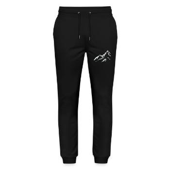 Skilift Ski Lift - Stanley/Stella Mover Unisex Organic Jogging Trousers - black - Front - Marisol (170cm) & Nik (191cm)