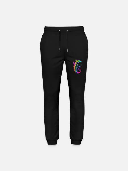 Krokodil - Stanley/Stella Unisex Bio Jogginghose Mover - Schwarz