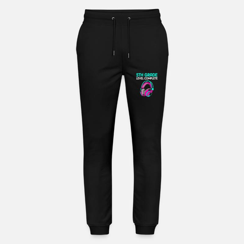 5. Klasse - Stanley/Stella Unisex Bio Jogginghose Mover  - Schwarz