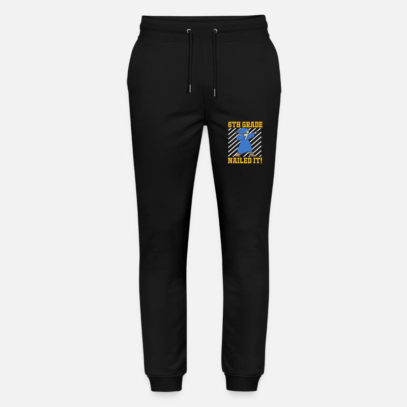 6. Klasse - Stanley/Stella Unisex Bio Jogginghose Mover  - Schwarz