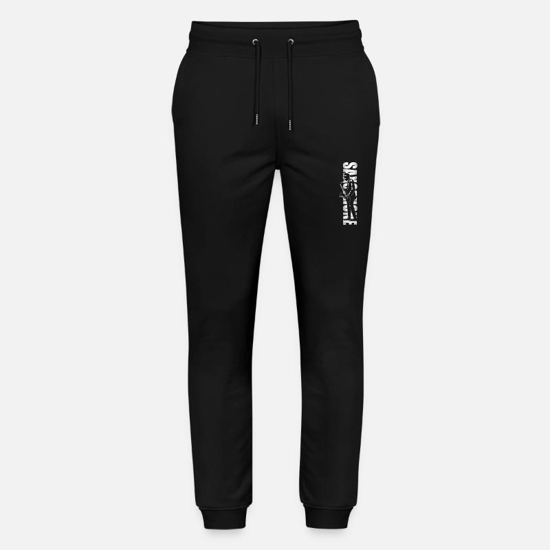Saxophone Saxophone - Stanley/Stella Unisex Bio Jogginghose Mover  - Schwarz