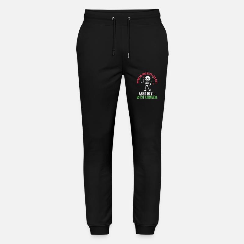 Costume de carnaval Carnaval - Pantalon de jogging bio MOVER Stanley/Stella unisexe - noir