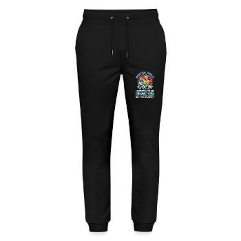 Water Polo The Sports That's Just One Water Sports - Stanley/Stella Unisex Bio Jogginghose Mover  - Schwarz - Vorne - Marisol (170cm) & Nik (191cm)