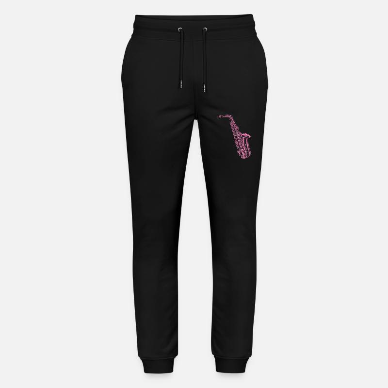 Saxophone Diamants - Pantalon de jogging bio MOVER Stanley/Stella unisexe - noir