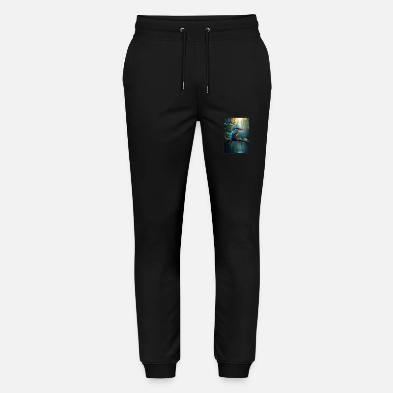 Martin-pêcheur Martin-pêcheur - Pantalon de jogging bio MOVER Stanley/Stella unisexe - noir