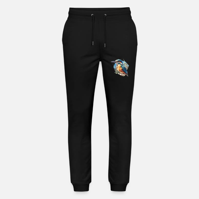 Eisvögel Eisvogel - Stanley/Stella Unisex Bio Jogginghose Mover  - Schwarz
