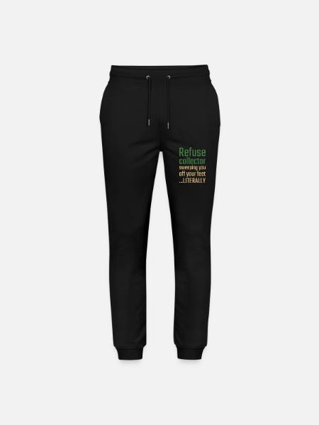 Rabouier Saint-Valentin Vous balaie - Pantalon de jogging bio MOVER Stanley/Stella unisexe - noir