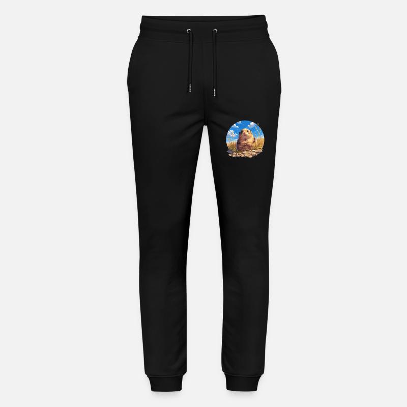 Lemmings Lemming - Pantalon de jogging bio MOVER Stanley/Stella unisexe - noir