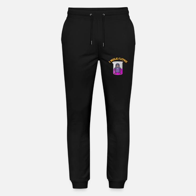 1 mole/L - Pantalon de jogging bio MOVER Stanley/Stella unisexe - noir