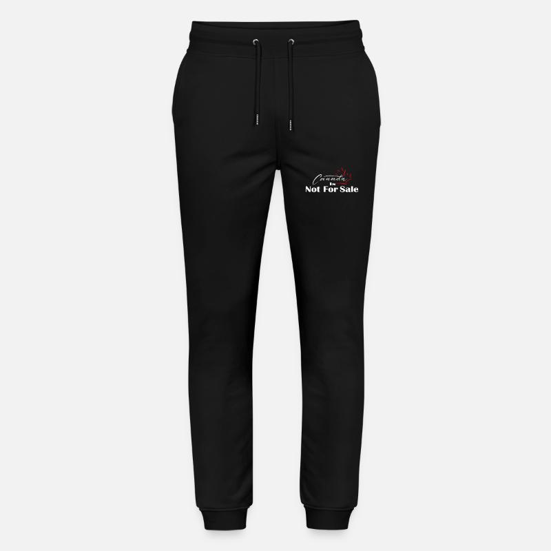 Le Canada n’est pas à vendre Maple Leaf Design - Pantalon de jogging bio MOVER Stanley/Stella unisexe - noir