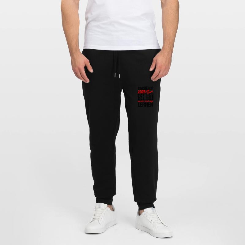 Bachelor 2025 Learned Enough Gift Student Uni Stanley/Stella Mover Unisex Organic Jogging Trousers