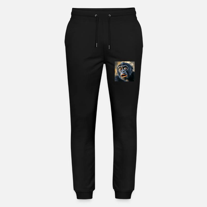 Gorilla - Stanley/Stella Unisex Bio Jogginghose Mover - Schwarz