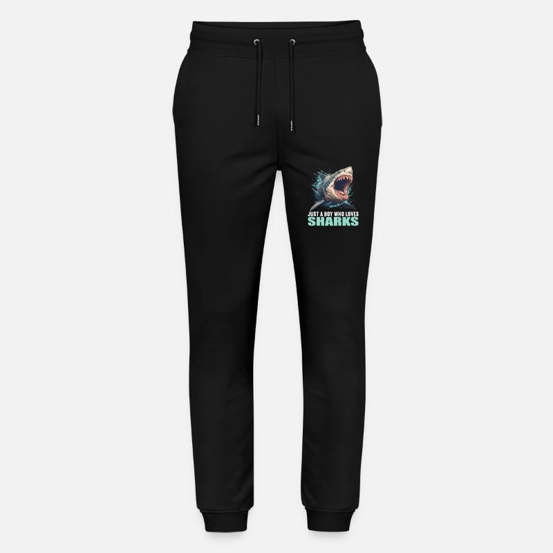 Requins Requin - Pantalon de jogging bio MOVER Stanley/Stella unisexe - noir