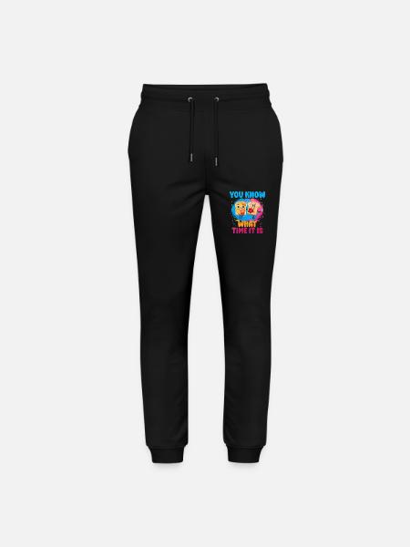 Erdnussbutter - Stanley/Stella Unisex Bio Jogginghose Mover  - Schwarz