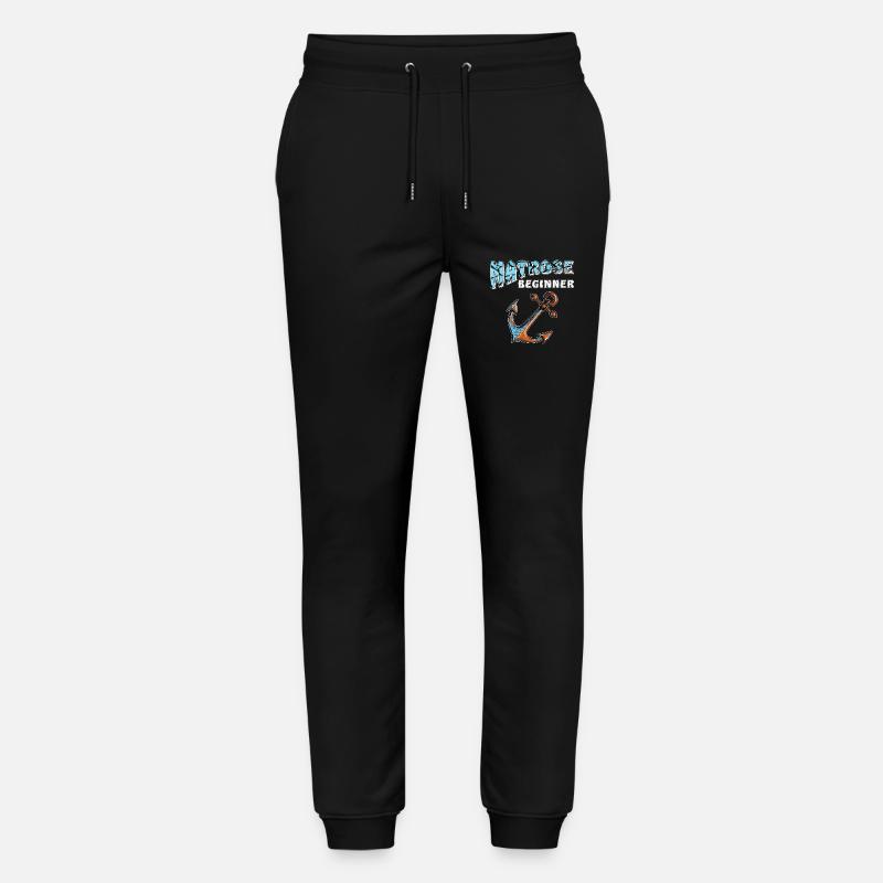 SCHIFFANKER MATROSE BEGINNER - Stanley/Stella Unisex Bio Jogginghose Mover  - Schwarz