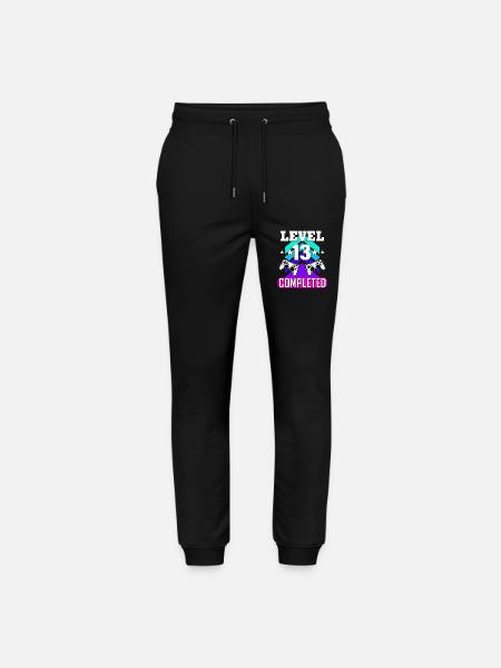 13 Anniversaire - Pantalon de jogging bio MOVER Stanley/Stella unisexe - noir