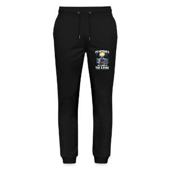 No worries allowed in the kayak: discover the - Stanley/Stella Mover Unisex Organic Jogging Trousers - black - Front - Marisol (170cm) & Nik (191cm)