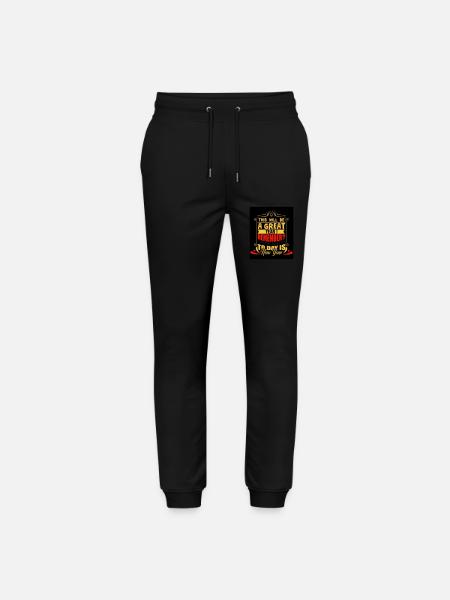 Newyear 10 - Stanley/Stella Mover Unisex Organic Jogging Trousers - black