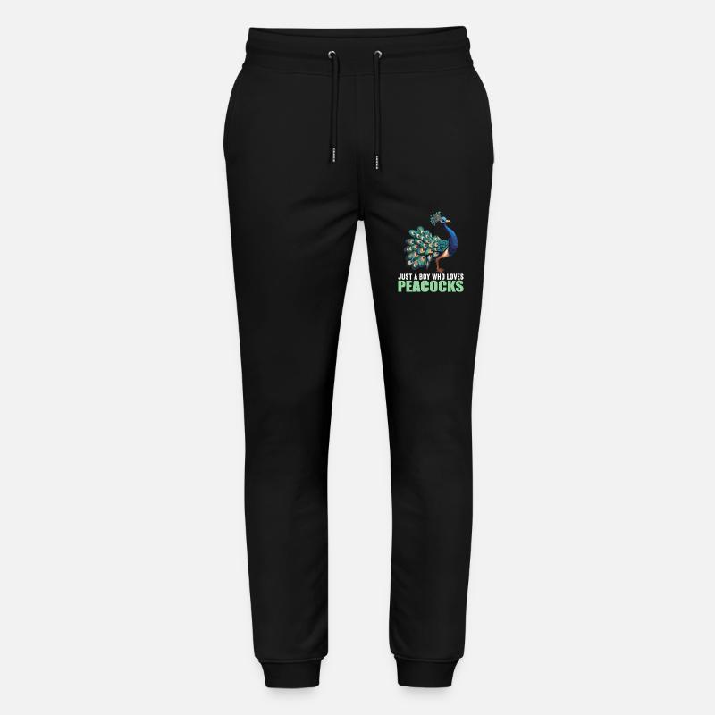 Pfaue Pfau - Stanley/Stella Unisex Bio Jogginghose Mover  - Schwarz