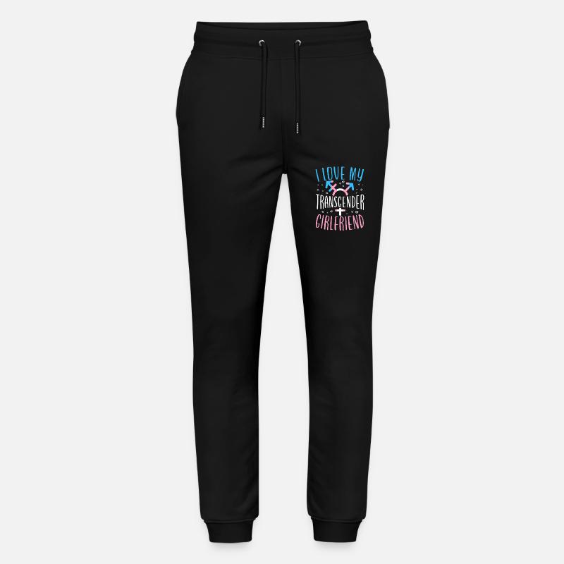 Transgender Trans LGBT Pride - Stanley/Stella Unisex Bio Jogginghose Mover  - Schwarz