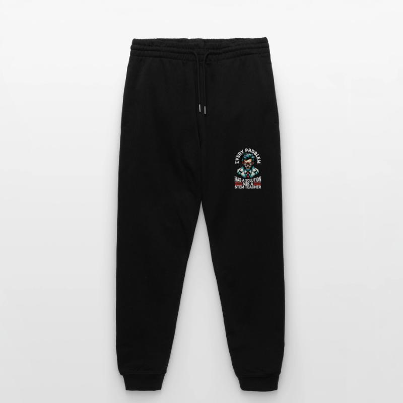 STEM Teacher Every Problem Has A Solution Educator Stanley/Stella Mover Unisex Organic Jogging Trousers
