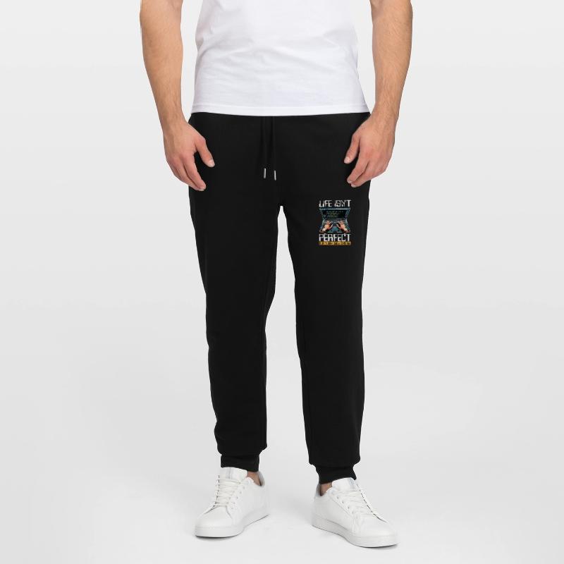 La vie d’un codeur n’est pas parfaite, mais votre développeur de code Pantalon de jogging bio MOVER Stanley/Stella unisexe