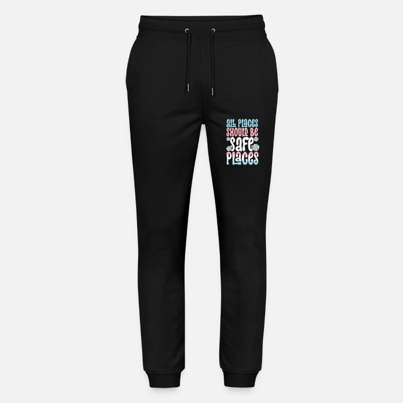 Fierté LGBT transgenre - Pantalon de jogging bio MOVER Stanley/Stella unisexe - noir