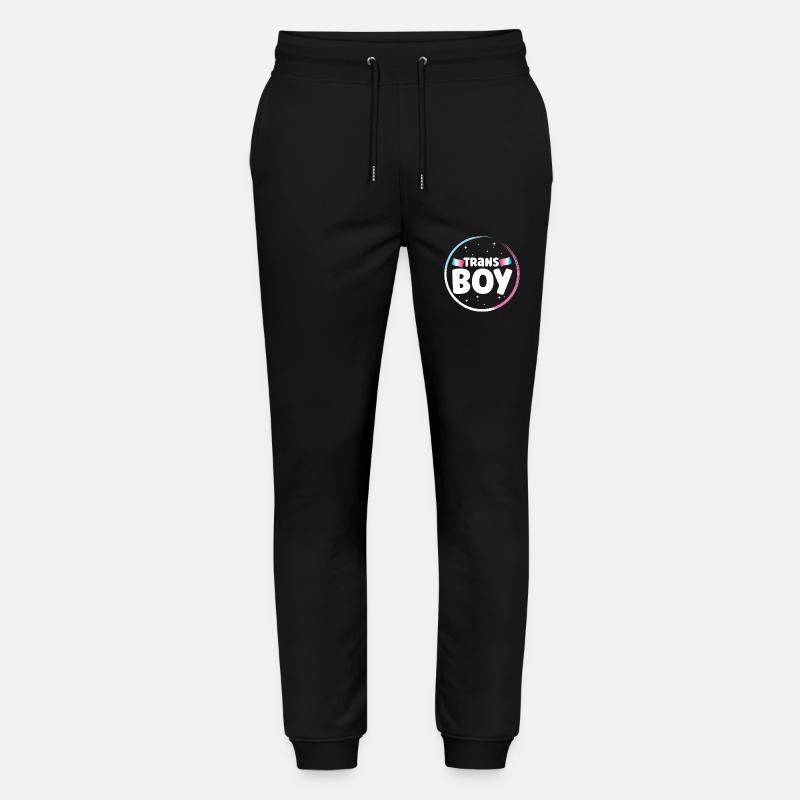 Transgender Trans LGBT Pride - Stanley/Stella Unisex Bio Jogginghose Mover  - Schwarz