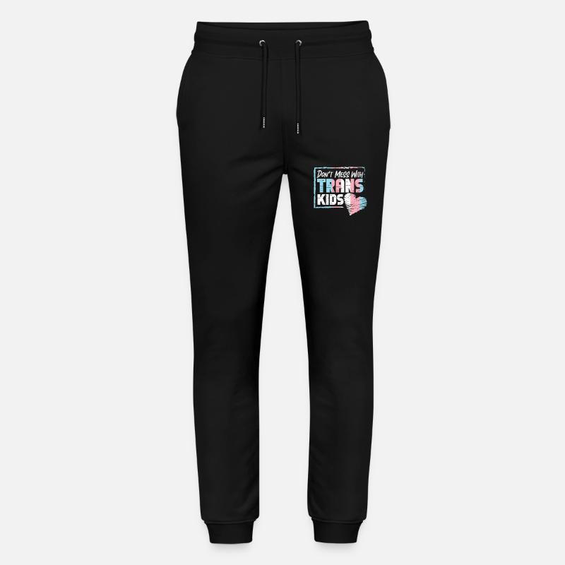 Fierté LGBT transgenre - Pantalon de jogging bio MOVER Stanley/Stella unisexe - noir