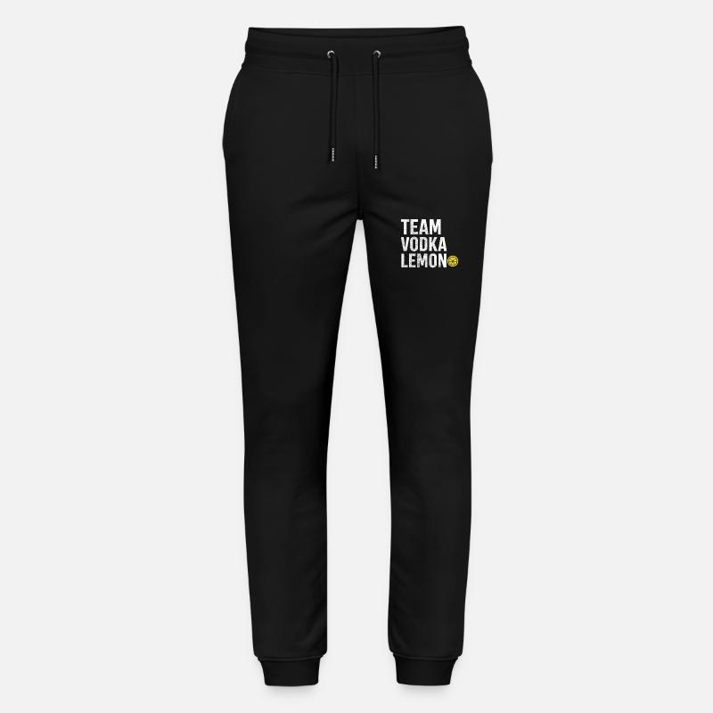 L’équipe Vodka Lemon - Pantalon de jogging bio MOVER Stanley/Stella unisexe - noir