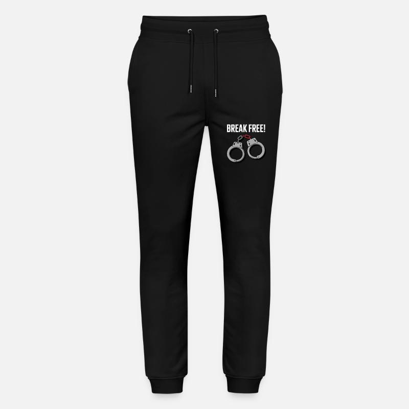 LIBÉREZ-VOUS - Pantalon de jogging bio MOVER Stanley/Stella unisexe - noir