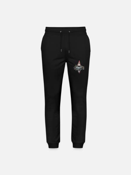 Nachdenklicher Gartenzwerg - Stanley/Stella Unisex Bio Jogginghose Mover - Schwarz