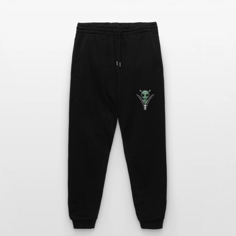 Drôle d’extraterrestre avec conception de fermeture éclair Pantalon de jogging bio MOVER Stanley/Stella unisexe