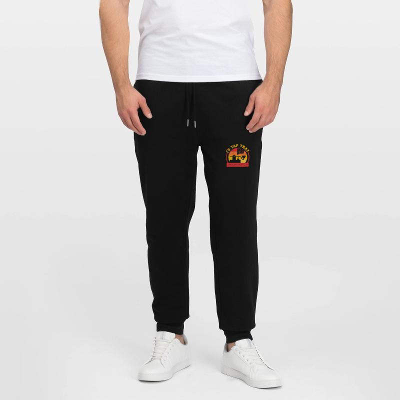 Morsecode Morse Code I'd Tap That Stanley/Stella Unisex Bio Jogginghose Mover 