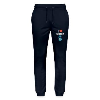 cobra - Pantalon de jogging bio MOVER Stanley/Stella unisexe - marine - Devant - Marisol (170cm) & Nik (191cm)