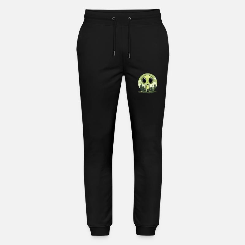 Außerirdischer im Wald - Stanley/Stella Unisex Bio Jogginghose Mover  - Schwarz
