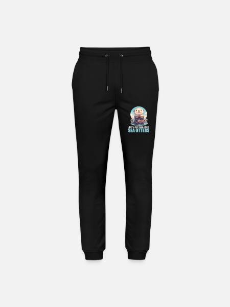 Seeotter - Stanley/Stella Unisex Bio Jogginghose Mover - Schwarz