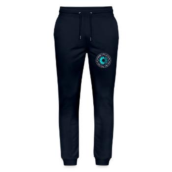 Anxiety disorder Anxiety disorder - Stanley/Stella Mover Unisex Organic Jogging Trousers - navy - Front - Marisol (170cm) & Nik (191cm)