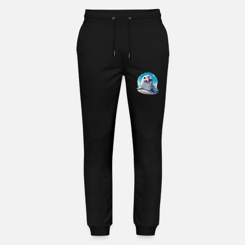 Joints, Phoque - Pantalon de jogging bio MOVER Stanley/Stella unisexe - noir