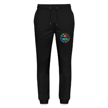 Math - Stanley/Stella Mover Unisex Organic Jogging Trousers - black - Front - Marisol (170cm) & Nik (191cm)